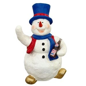 Vintage Pepsi-Cola Snowman Figurine Nostalgia Rare Christmas Realistic Pepsi Bot